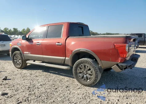2017 Nissan Titan Sv из США, поврежденный, VIN 1N6AA1E52HN502399